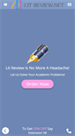 Mobile Screenshot of litreview.net
